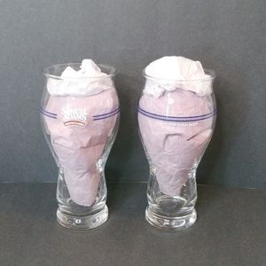 Pair of Samuel Adams Curvy Pint Glasses